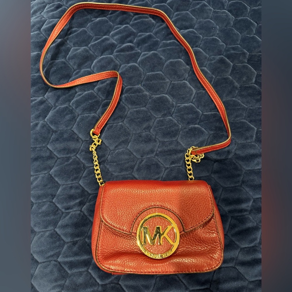 Michael Kors Burgundy/Red Crossbody